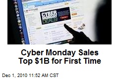 Cyber Monday Sales Top $1B for First Time