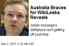 Australia Braces for WikiLeaks Reveals