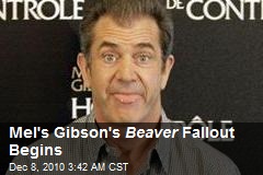 Mel's Gibson's Beaver Fallout Begins