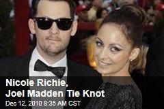 Nicole Richie, Joel Madden Tie Knot