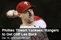 Cliff Lee Returning to Philadelphia Phillies Despite Higher Bid by New York Yankees