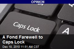A Fond Farewell to Caps Lock