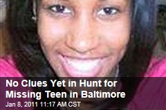 No Clues Yet in Hunt for Missing Teen in Baltimore
