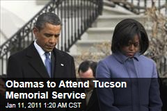 Obamas to Attend Tuscon Memorial Service