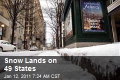 Snow Lands on 49 States