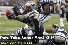 Pats Take Super Bowl XLIS