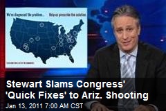 Stewart Slams Congress' 'Quick Fixes' to Ariz. Shooting