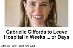 Gabrielle Giffords to Leave Hospital in Weeks ... or Days
