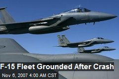 F-15 Fleet Grounded After Crash