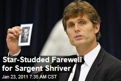 Star-Studded Farewell for Sargent Shriver