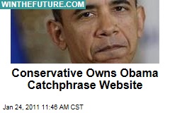 Conservative Owns Obama Catchphrase Website