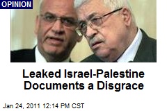 Leaked Israel-Palestine Documents a Disgrace