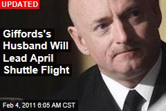 Giffords's Husband Will Lead April Shuttle Flight