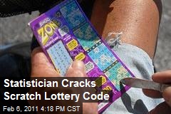 Statistician Cracks Lottery Scratch Ticket Code