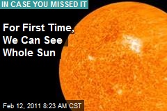 For First Time, We Can See Whole Sun