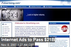 Internet Ads to Pass $21B