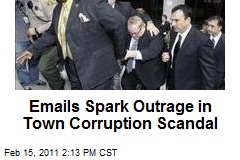 E-Mails Spark Outrage in Town Corruption Scandal