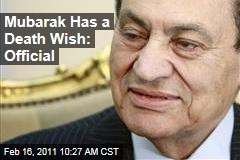 Hosni Mubarak Ready to Die, Wants to Remain in Egypt: Saudi Official
