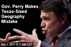 Texas Gov. Rick Perry: Uh, Ciudad Juarez Isn't Really in the United States