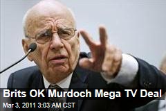 News Corp Wins Approval for BSkyB Deal; Sky News to Be Spun Off