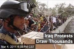 Iraq Protests Draw Thousands