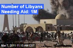 UN: 1M Need Aid in Libya; Moammar Gadhafi Associate's Calls for Dialogue Rejected