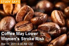 Coffee May Lower Women's Stroke Risk