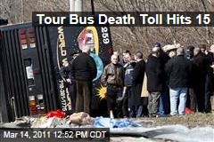 Bronx Tour Bus Crash Death Toll Hits 15