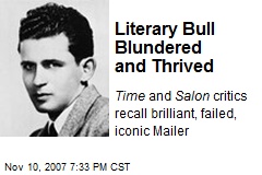 Literary Bull Blundered and Thrived