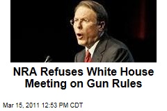 NRA's Wayne LaPierre Refuses Obama Meeting on Gun Rules