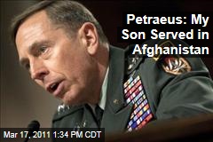 David Petraeus: My Son Stephen Petraeus Served in Afghanistan