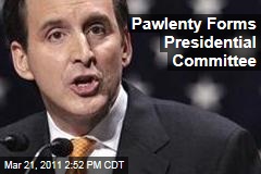 Tim Pawlenty Forms Presidential Committee