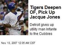 Tigers Deepen OF, Pick Up Jacque Jones