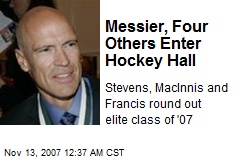 Messier, Four Others Enter Hockey Hall