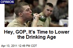 Hey, GOP, It's Time to Lower the Drinking Age