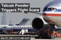 Talcum Powder Triggers Flight Scare