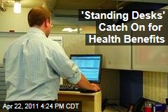 Standup Desks or Standing Desks Gain in Popularity as Studies Warn of Health Risks About Sittling Too Long