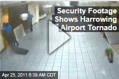 St. Louis Airport Tornado Video: Security Footage Captures Terrifying Moments