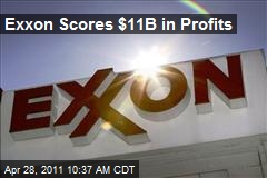 Exxon Scores $11B in Profits