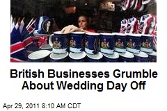 British Businesses Grumble About Wedding Day Off