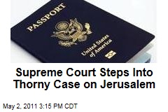 In Case of Menachem Zivotofsky, Supreme Court Probes Israeli Politics, Congressional Power