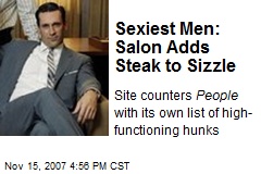Sexiest Men: Salon Adds Steak to Sizzle