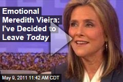 Meredith Vieira Announces Today Show Departure, Ann Curry to Replace Her (Video)