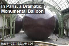 Anish Kapoor 'Leviathan': Giant Balloon Takes Over Paris's Grand Palais