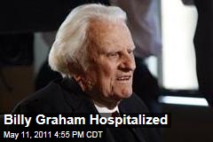 Billy Graham Hospitalized for Pneumonia