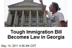 Tough Immigration Bill Becomes Law in Georgia