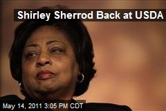 Shirley Sherrod Back at USDA