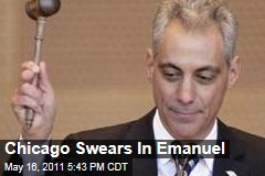 Rahm Emanuel Sworn In as Chicago Mayor