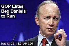 Election 2012: GOP Begging Mitch Daniels to Run for President