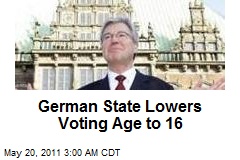 German State Lowers Voting Age to 16